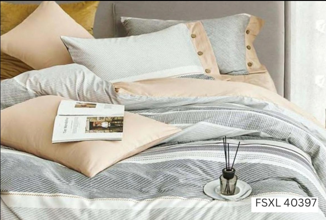 100% Cotton 350 TC Super King Size 9 x 9 Bedsheet