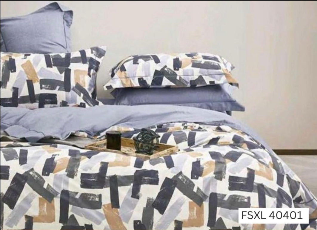 100% Cotton 350 TC Super King Size 9 x 9 Bedsheet