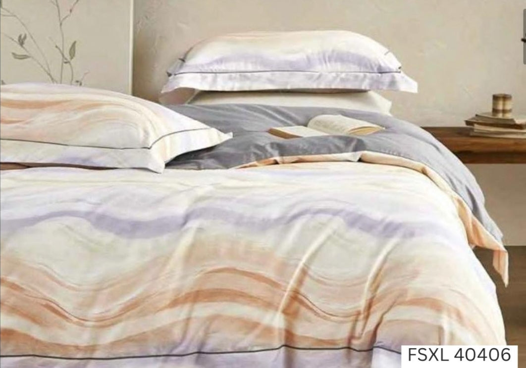 100% Cotton 350 TC Super King Size 9 x 9 Bedsheet