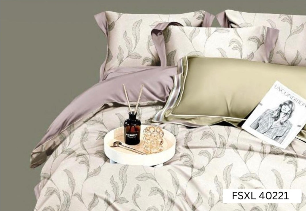 100% Cotton 350 TC Super King Size 9 x 9 Bedsheet