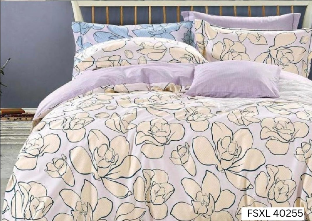 100% Cotton 350 TC Super King Size 9 x 9 Bedsheet