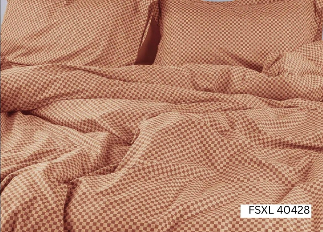 100% Cotton 350 TC Super King Size 9 x 9 Bedsheet