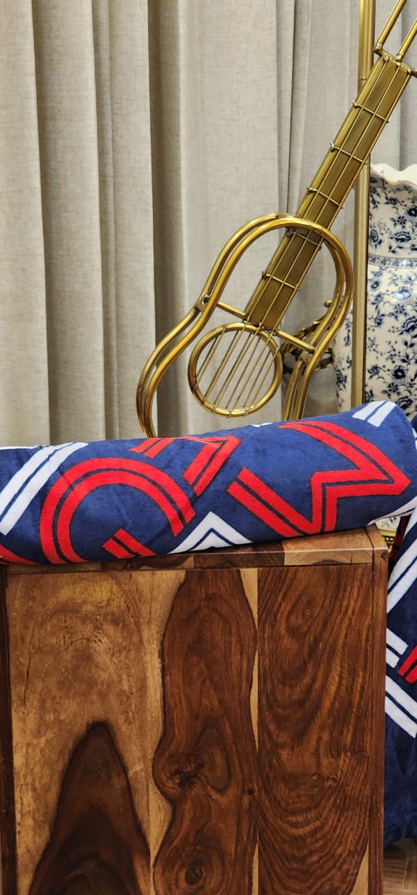 100% Organic Cotton 400 GSM Highly Absorbent Towels with Hanging Loop (Set of 2 )