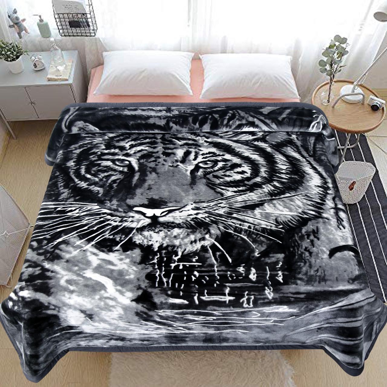 SUPER SOFT KING SIZE (220X240 CM') DOUBLE BED LUXURY DIGITAL MINK BLANKET