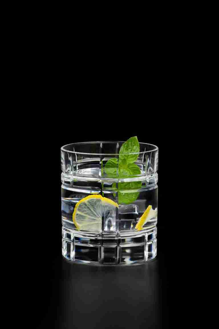 RCR (Made in Italy) ANY Crystal Whisky Tumblers Glasses, 340 ml, Set of 6
