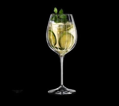 RCR Italian Optic White Wine Glasses SET OF 6