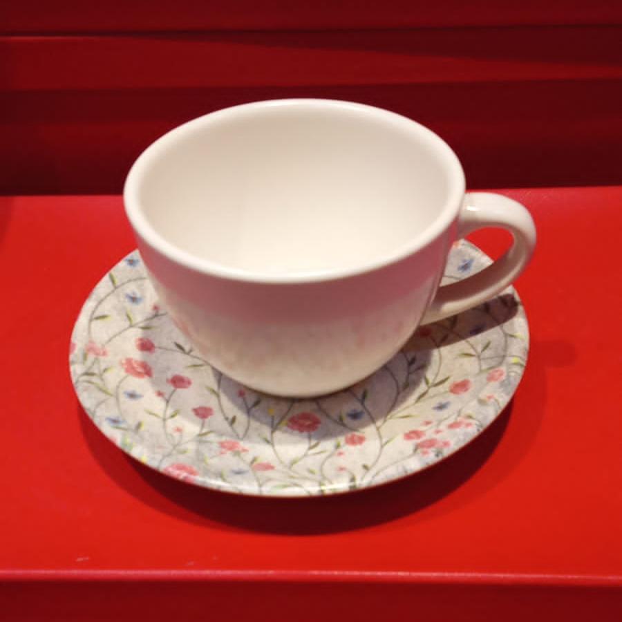 TURKISH KHAZANAH TEA CUPS AND SAUCERS -SET OF 6