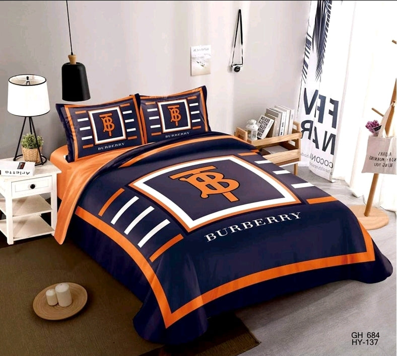 New 100% Comfortable 220 TC King Size Double Bedsheet Digital Print - 275 X 275 CM with 2 Pillow Covers - 3 Pcs Set