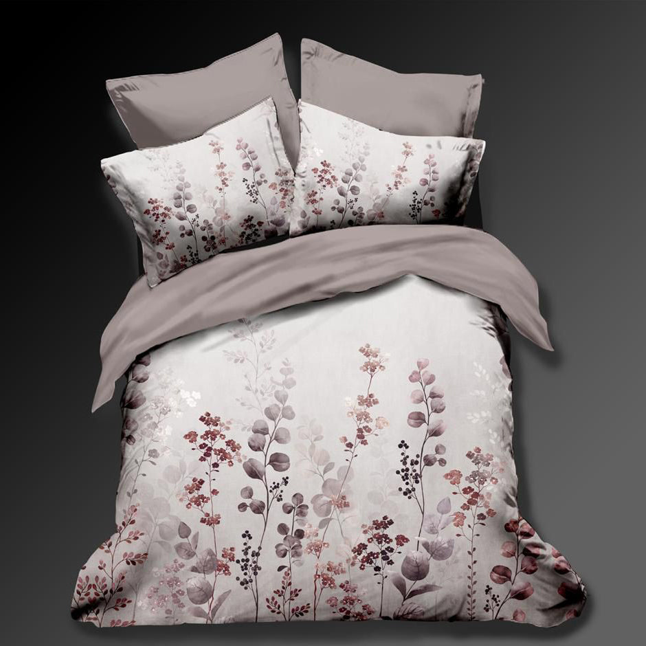 Premium Velveteen designer King Size Warm Bedsheet - 255CM X 275 CM with 2 Pillow Covers - 3 Pcs Set