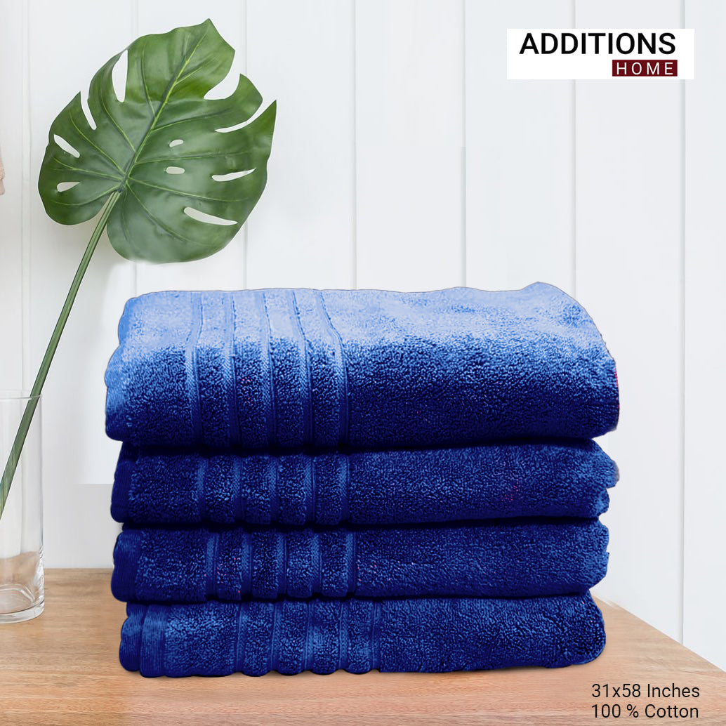 Bamboo Bath & Swim Towel, Ultra Soft, Super Absorbent, Antibacterial, 600 GSM, 56 inch x 31 inch, 1 Pcs.