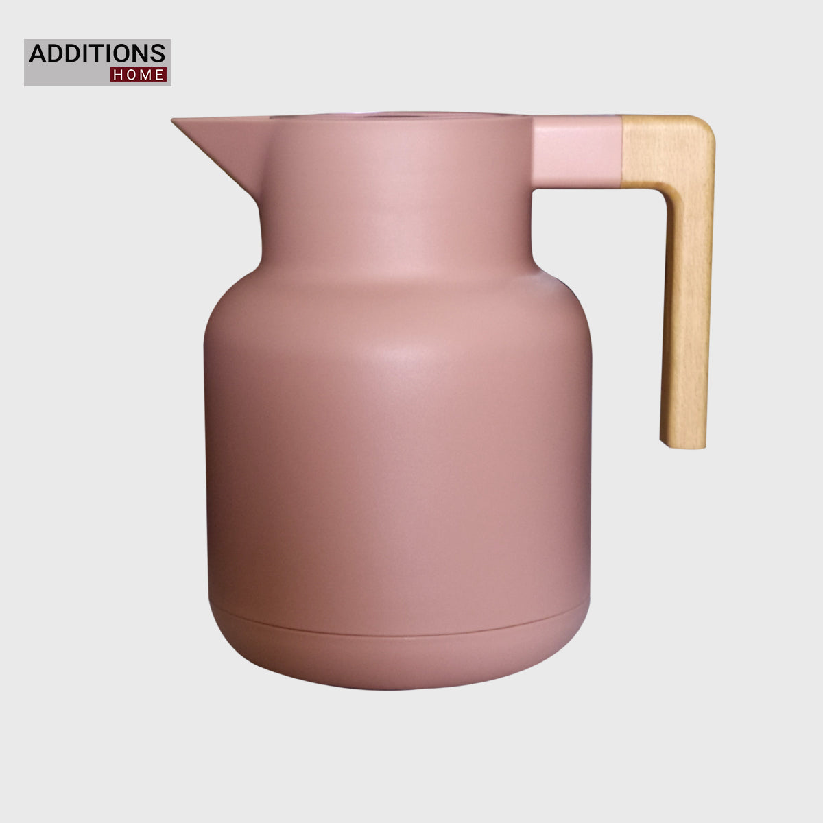 Vacuum Flask with Wooden Handle - 1 Ltr.