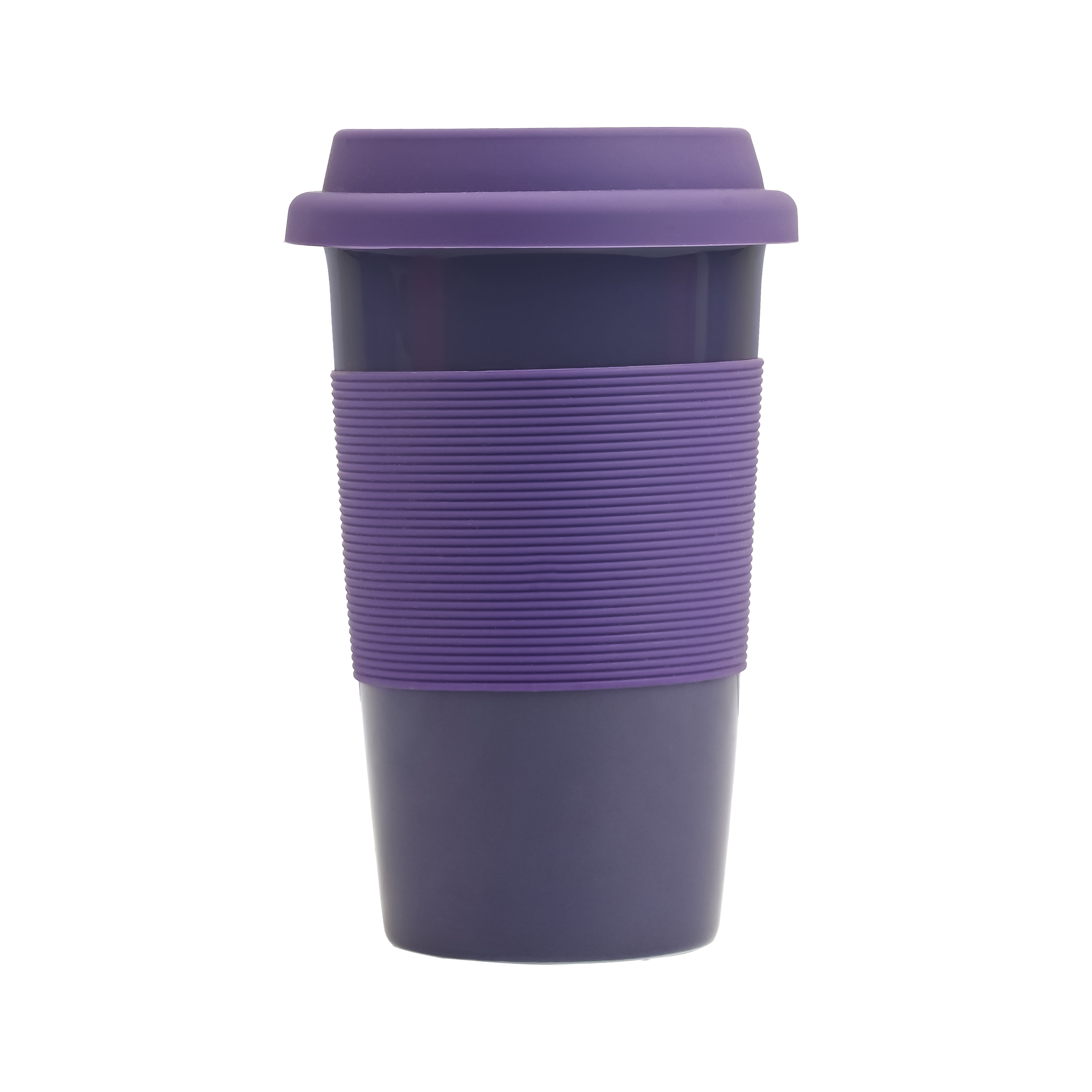 Purple Ceramic Sipper Set of 4