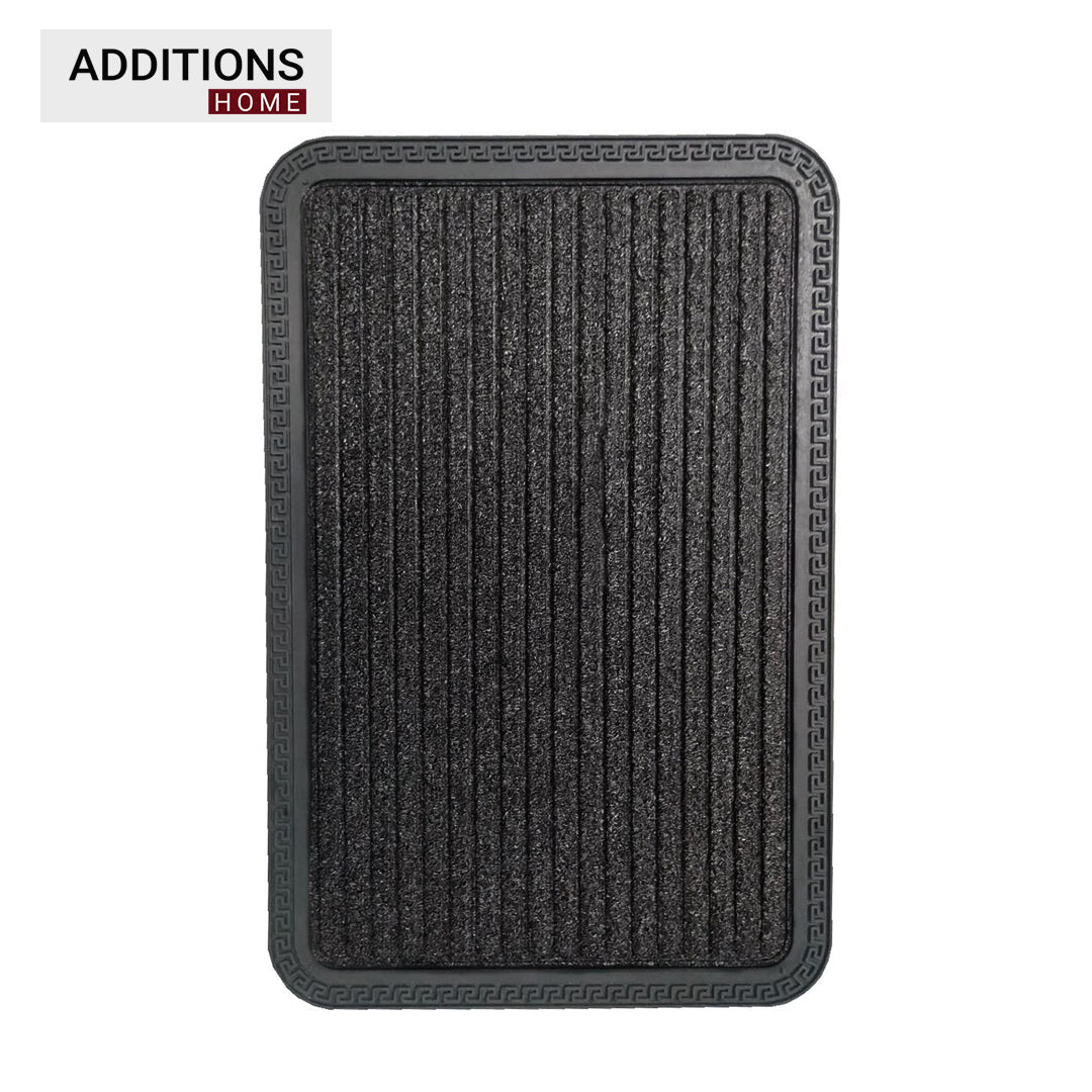 Heavy Duty Dust Trapper Rubber Foot Mat - Antiskid & Waterproof Indoor Outdoor Door Mat - Floor Mat for Home Office Restaurant Hotel Living Room, 40 x 60 cm,