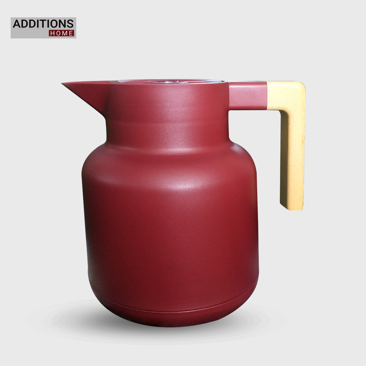 Vacuum Flask with Wooden Handle - 1 Ltr.