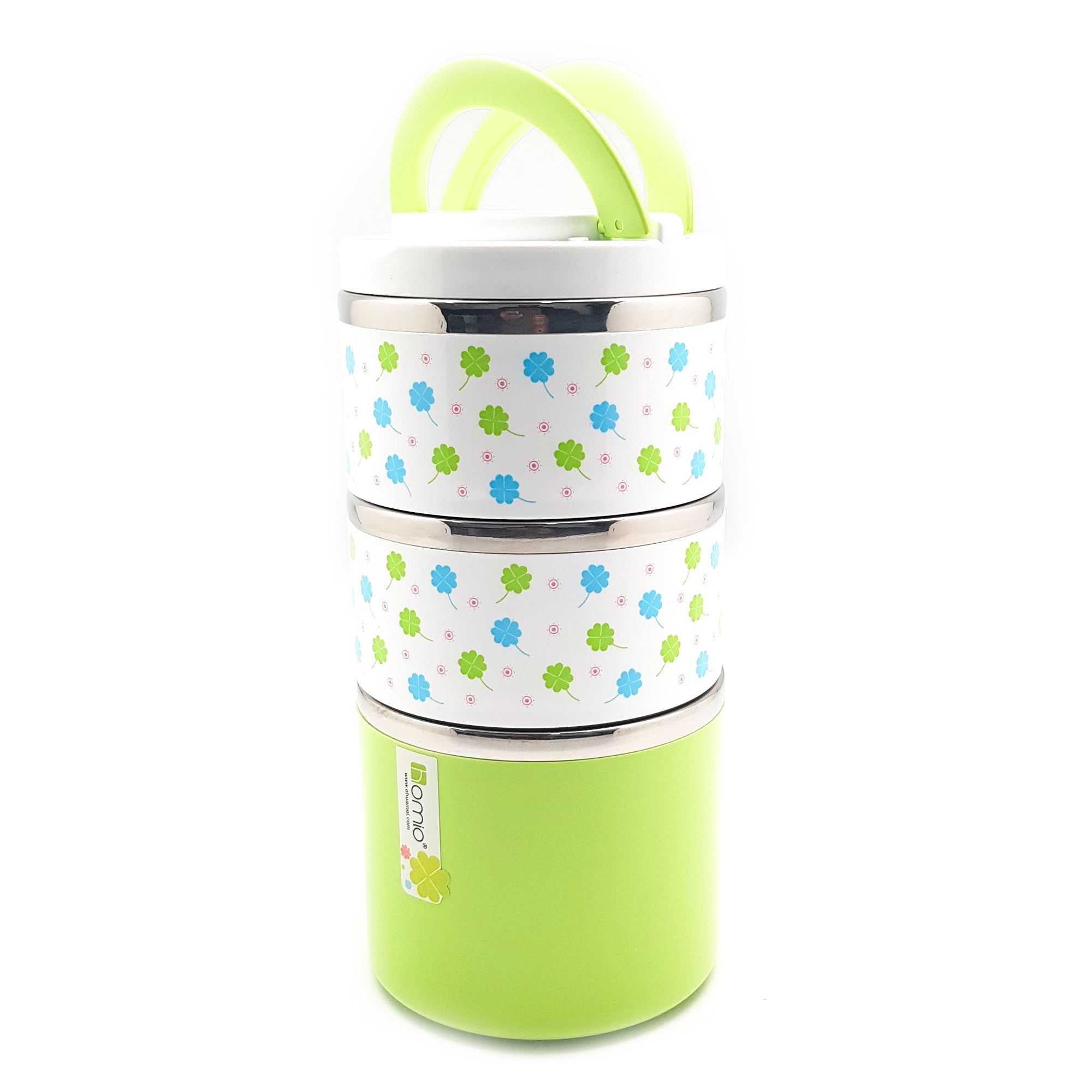 Stainless Steel 3 Layer Storage Insulated Lunch Box 8505