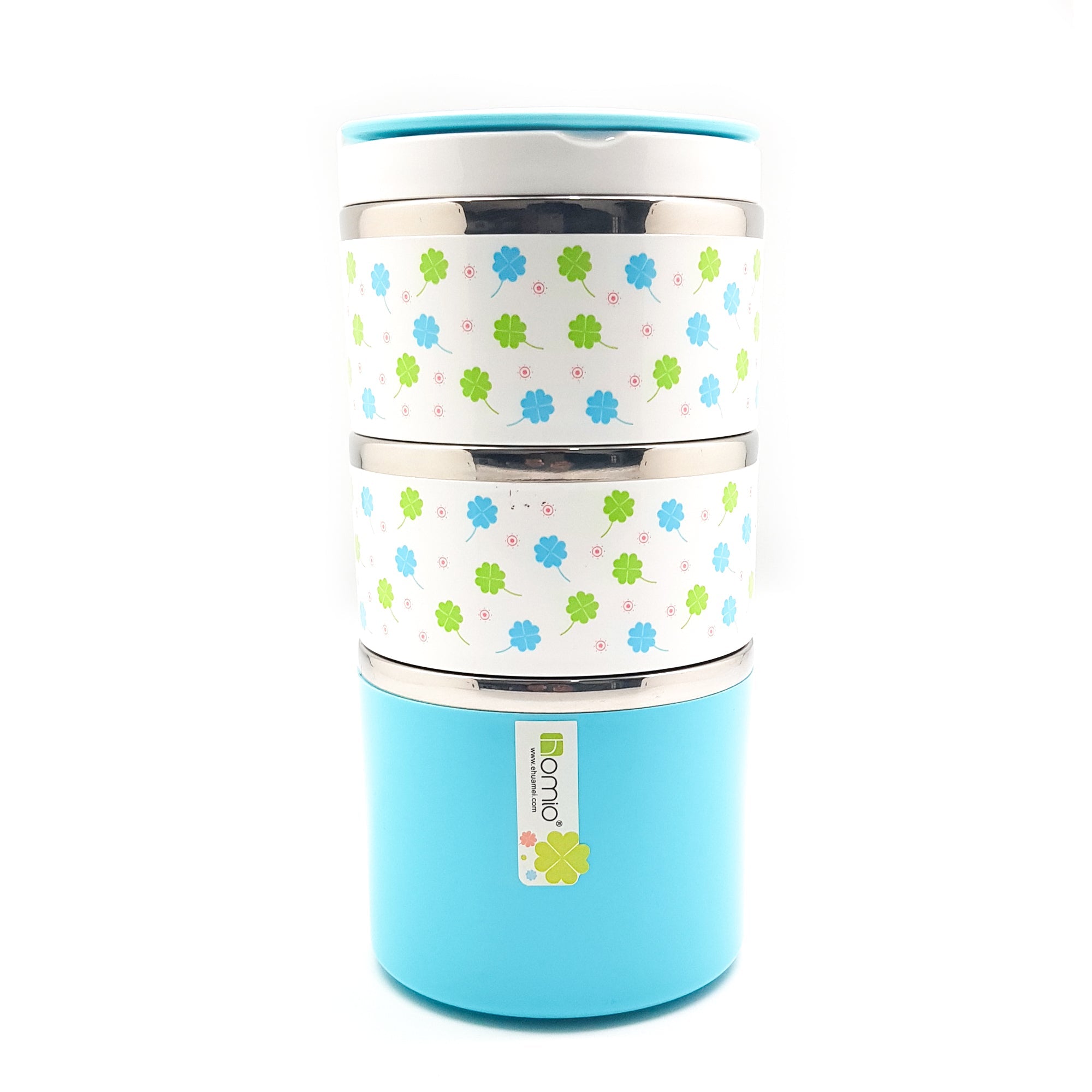 Stainless Steel 3 Layer Storage Insulated Lunch Box 8505