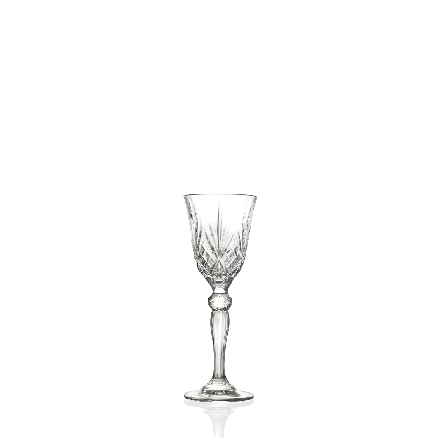 RCR (Made in Italy) Melodia Crystal Liquor Goblet Glasses, 50 ml, Set of 6