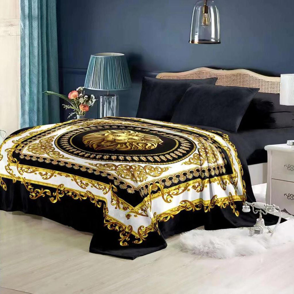 24K Gold Classic Blanket King Size 220x240CM