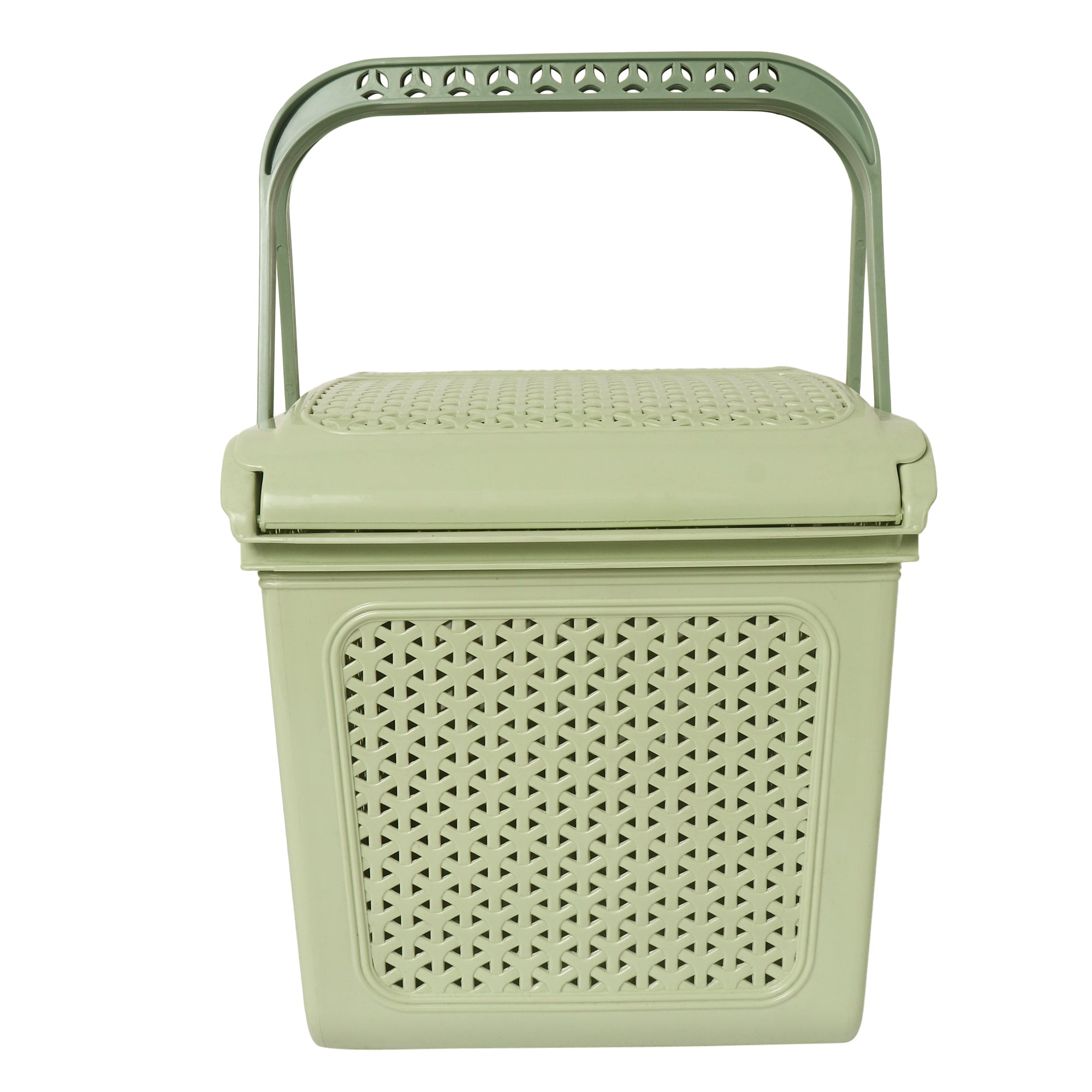 Plastic Lunch Basket with Lid for Office, Home and Picnic Use.