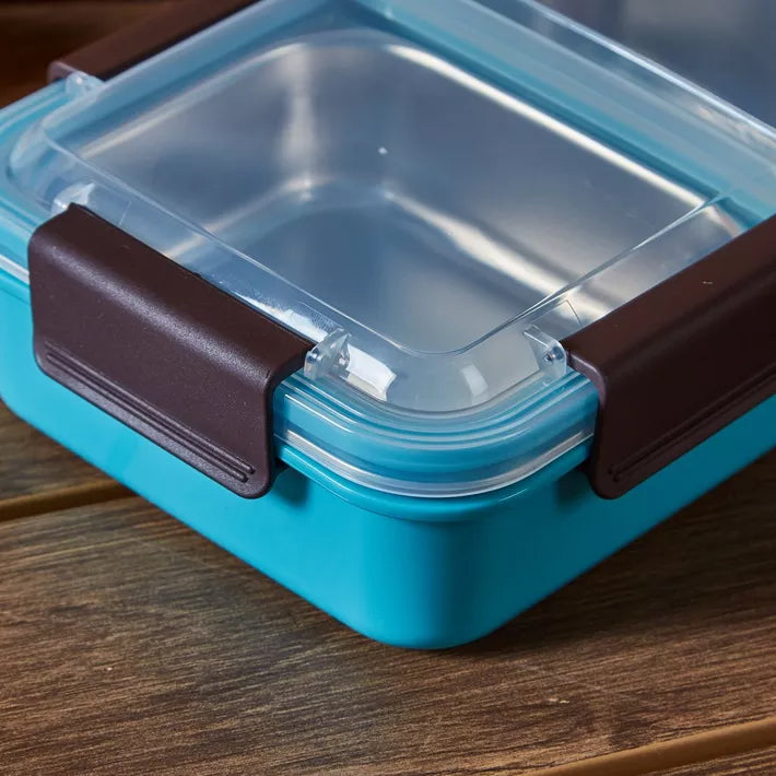 Stainless Steel Insulated 2 Compartment Lunch Box, 750ML 6561