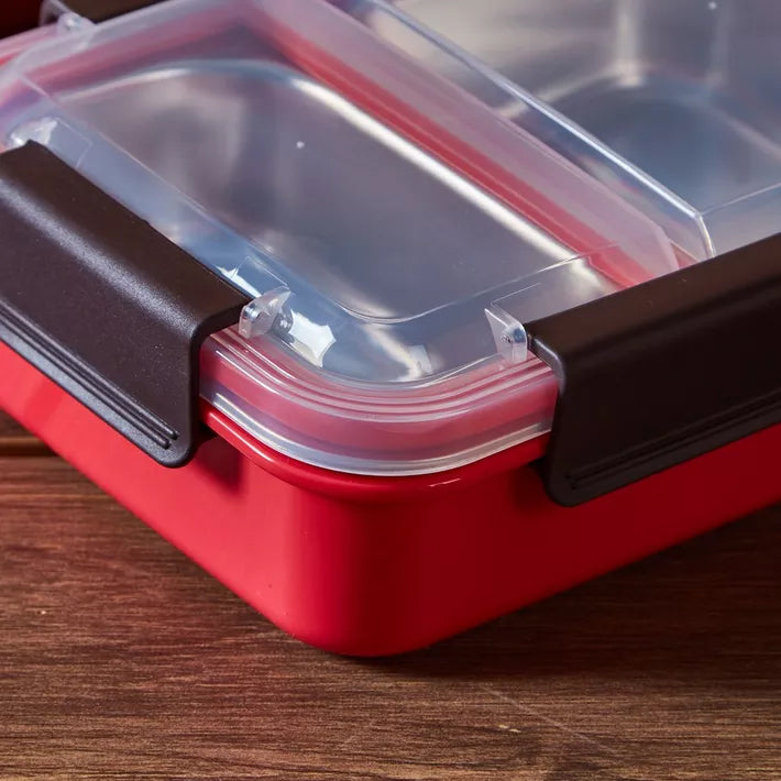 Stainless Steel Insulated 2 Compartment Lunch Box, 750ML 6561