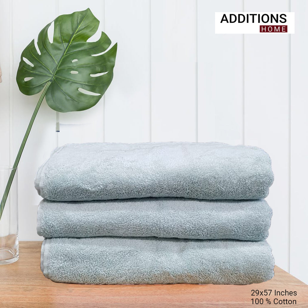 Bamboo Bath & Swim Towel, Ultra Soft, Super Absorbent, Antibacterial, 600 GSM, 57 inch x 29 inch, 1 Pcs.