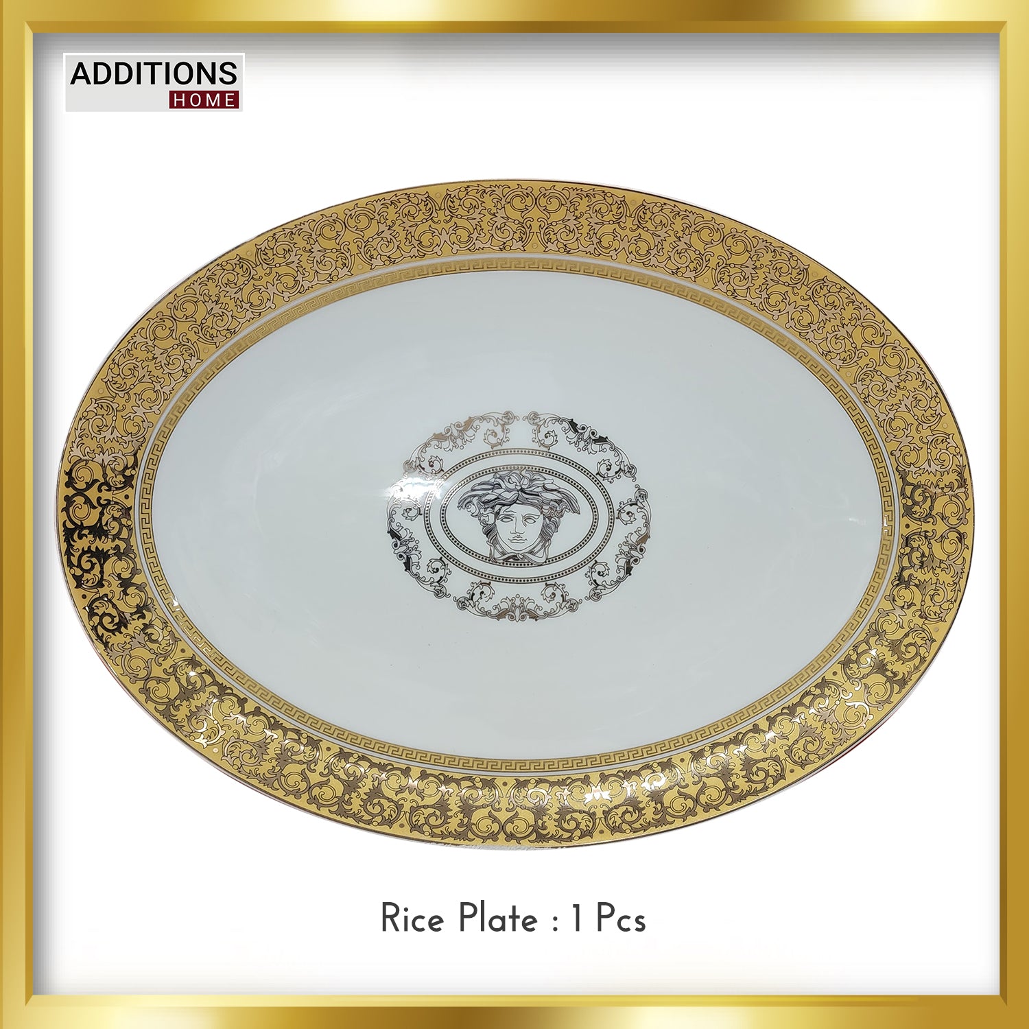 Fine Bone China Dinner Set 24k" Real Gold Plated 35 PCS.