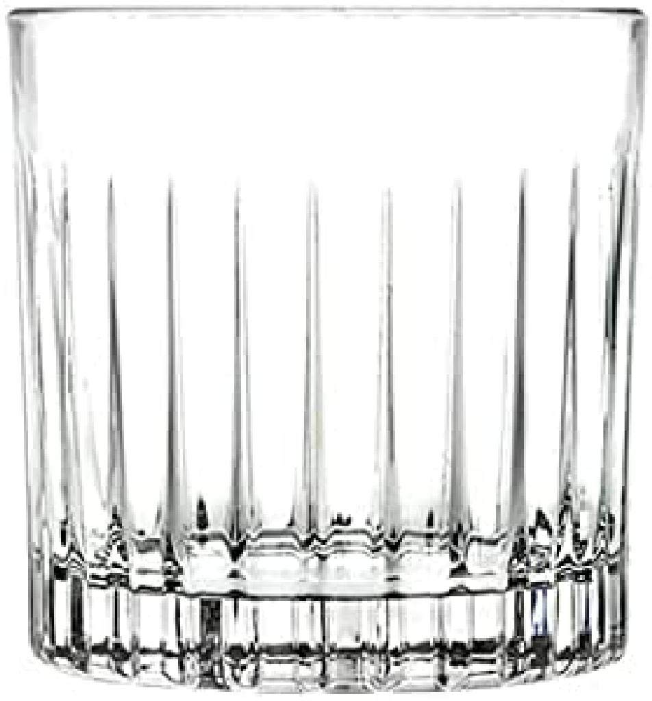 RCR (Made in Italy) Timeless Crystal Whisky Tumblers Glasses, 360 ml, Set of 6