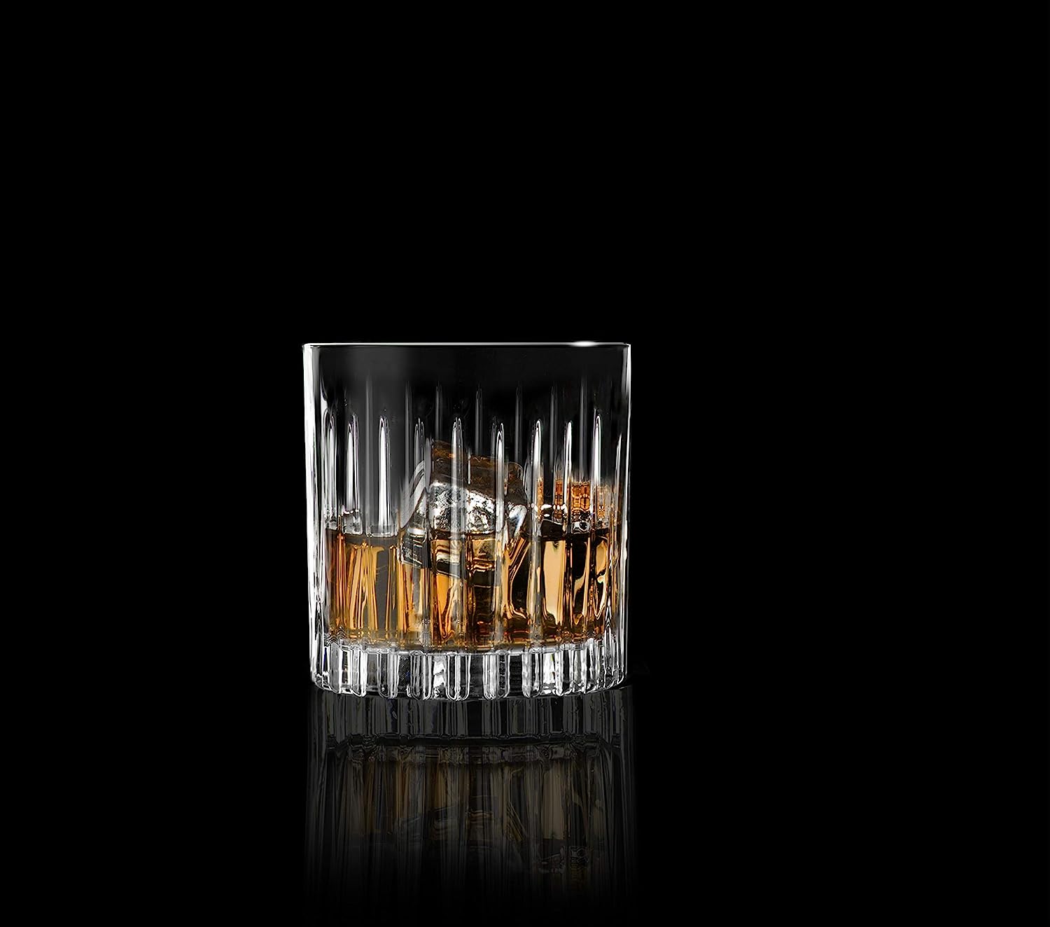 RCR (Made in Italy) Timeless Crystal Whisky Tumblers Glasses, 360 ml, Set of 6