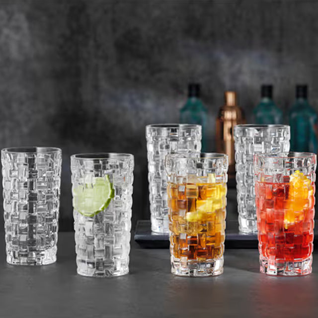 NACHTMANN Bossanova Crystal Longdrink Tumbler 395 ML (Set of 6)