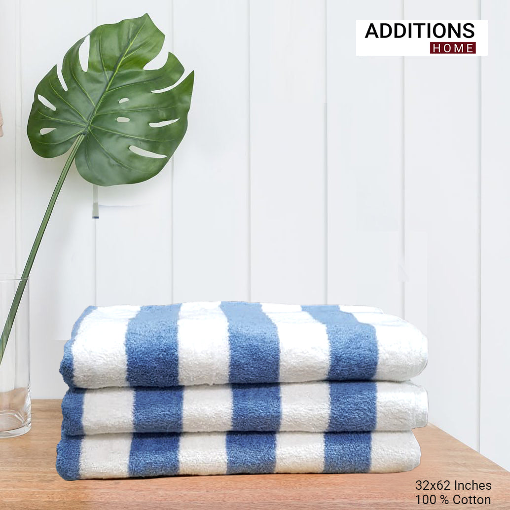 Bamboo Bath & Swim Towel, Ultra Soft, Super Absorbent, Antibacterial, 600 GSM, 62 inch x 32 inch, 1 Pcs.