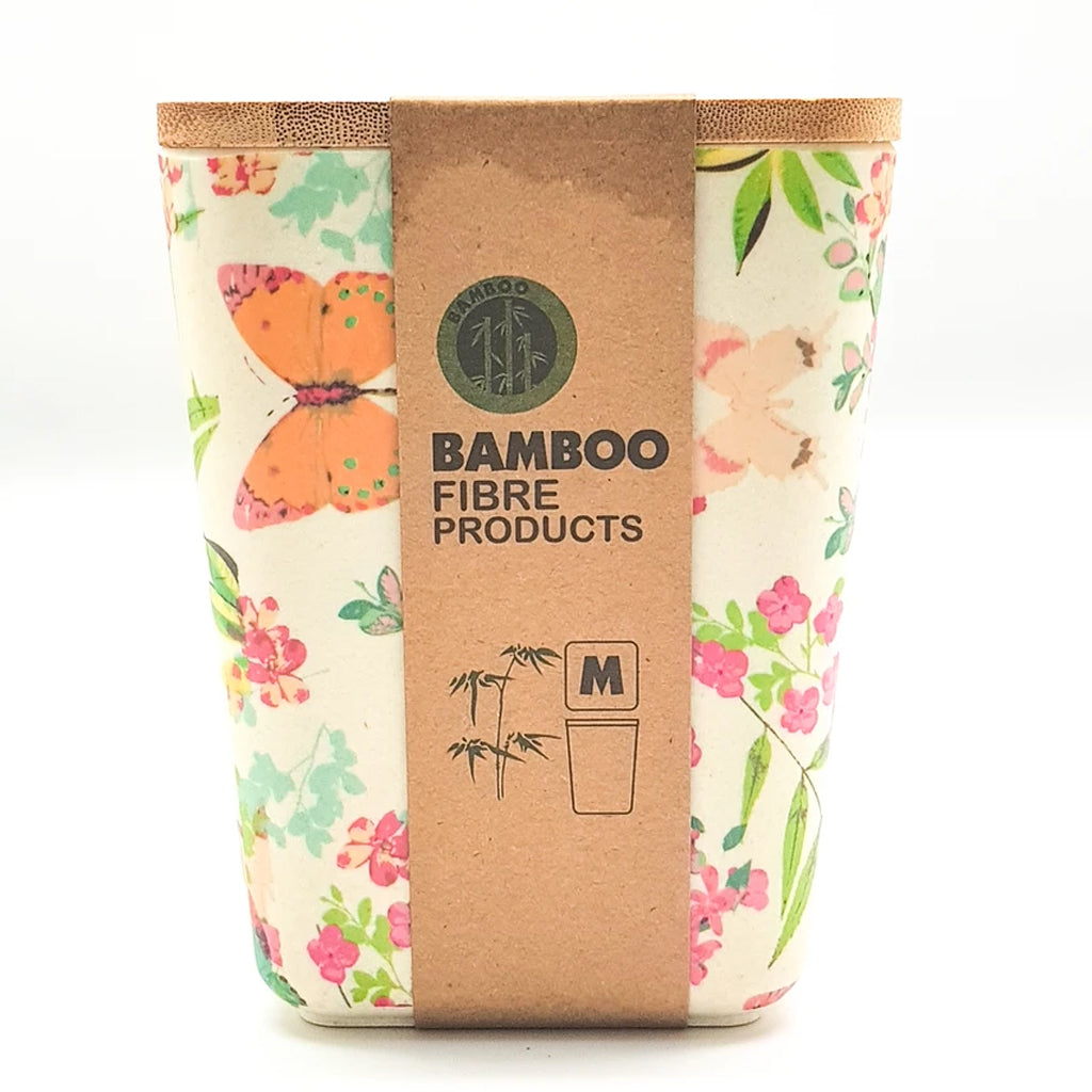 Eco Friendly and Food Safe Bamboo Fiber Dry Fruit/Snack Container  with Air Tight Lid (Big)