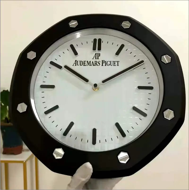 Luxury GMT Master II Stainless Steel Metal Wall Clock For Royal Home & Bunglows, Wall Clock, Wall Watch, Diameter - 35 cm