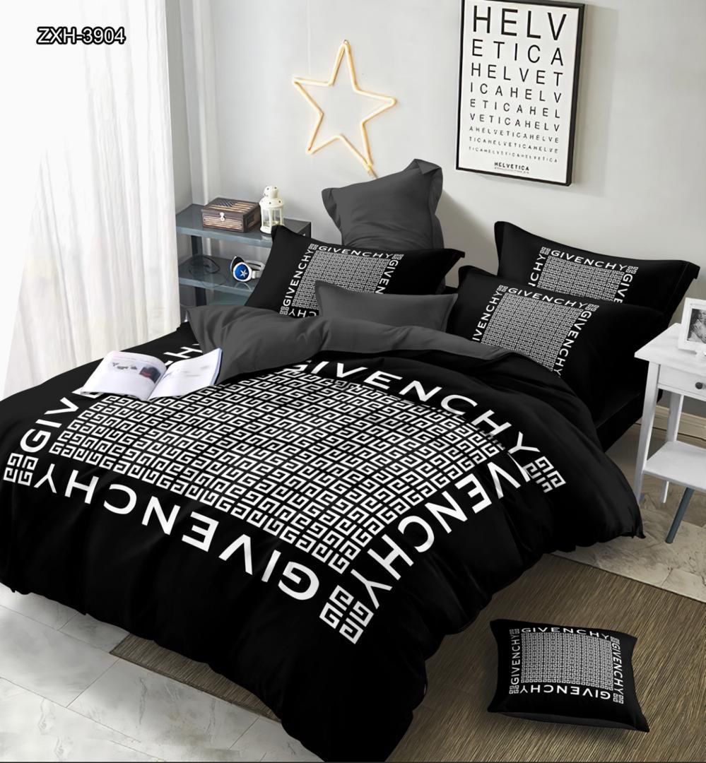 New 100% Comfortable 220 TC King Size Double Bedsheet Digital Print - 275 X 275 CM with 2 Pillow Covers - 3 Pcs Set