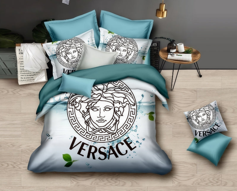 New 100% Comfortable 230 TC King Size Double Bedsheet Digital Print - 275 X 275 CM with 2 Pillow Covers - 3 Pcs Set
