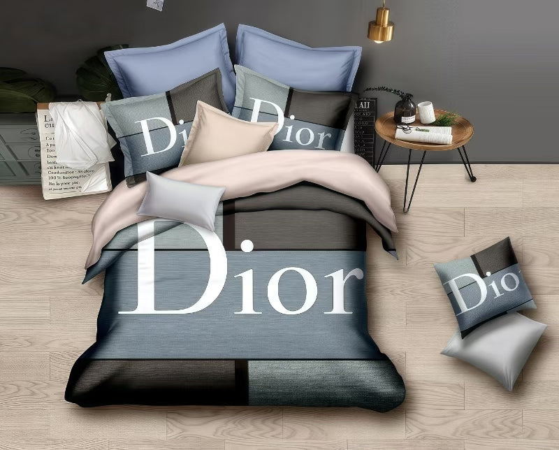 New 100% Comfortable 230 TC King Size Double Bedsheet Digital Print - 275 X 275 CM with 2 Pillow Covers - 3 Pcs Set