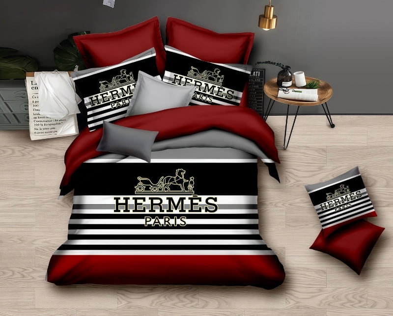 New 100% Comfortable 230 TC King Size Double Bedsheet Digital Print - 275 X 275 CM with 2 Pillow Covers - 3 Pcs Set