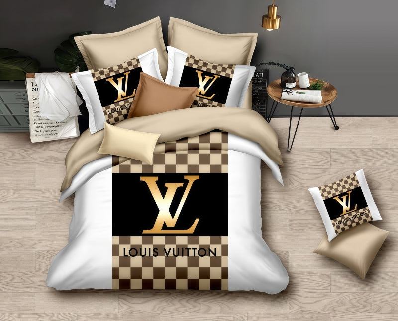 New 100% Comfortable 230 TC King Size Double Bedsheet Digital Print - 275 X 275 CM with 2 Pillow Covers - 3 Pcs Set