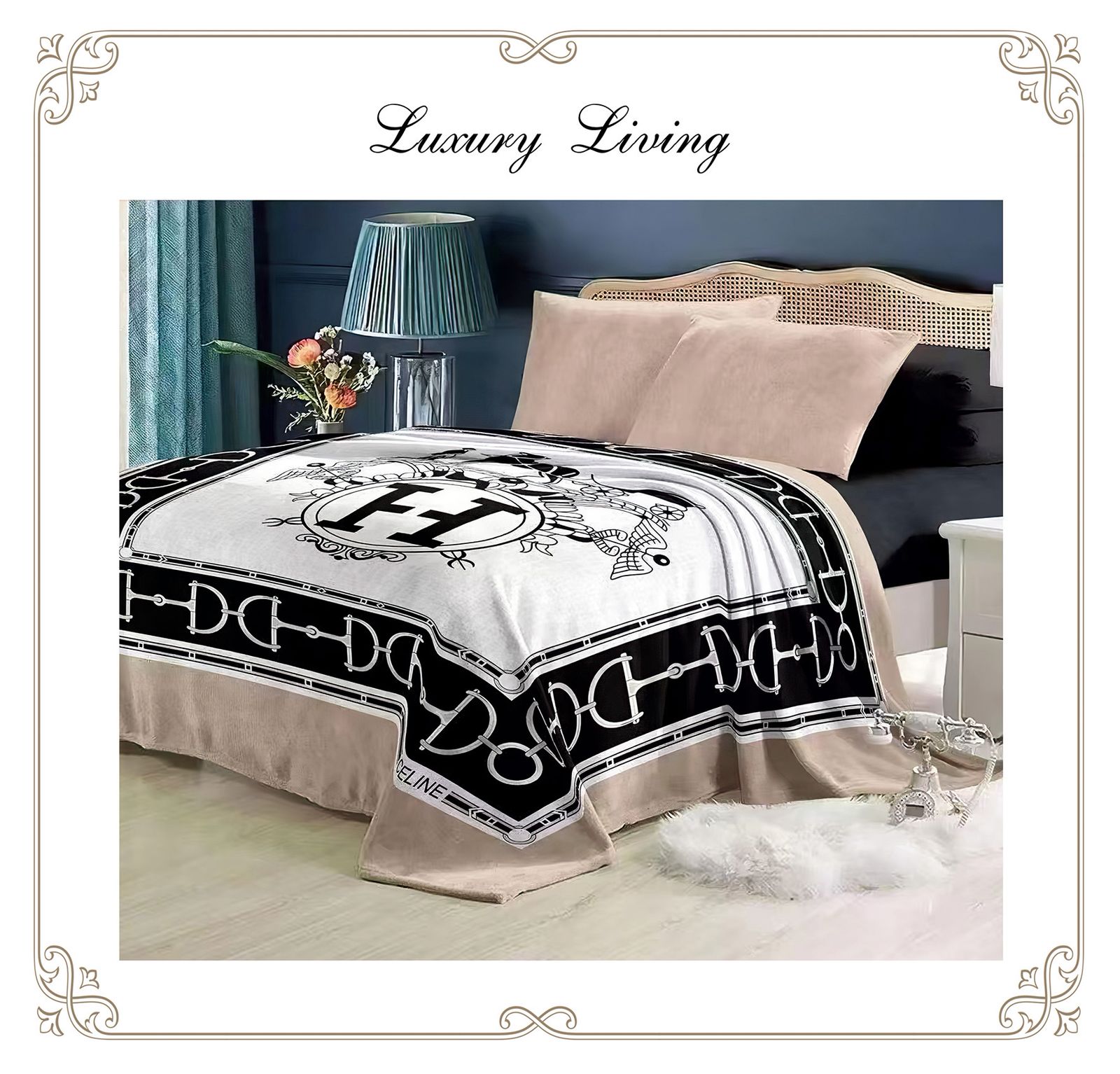 Premium Luxury Supersoft  blanket King Size 220 x 240 cms