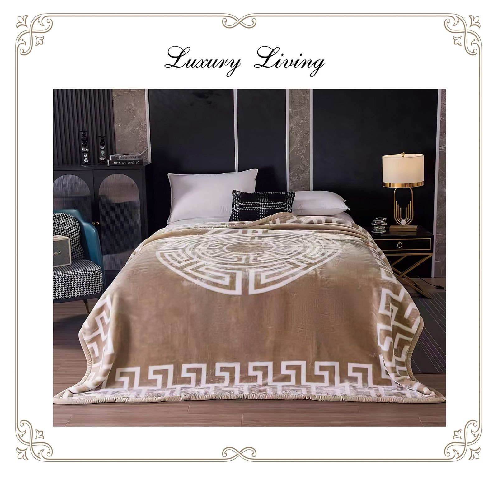 Premium Luxury Supersoft  blanket King Size 220 x 240 cms