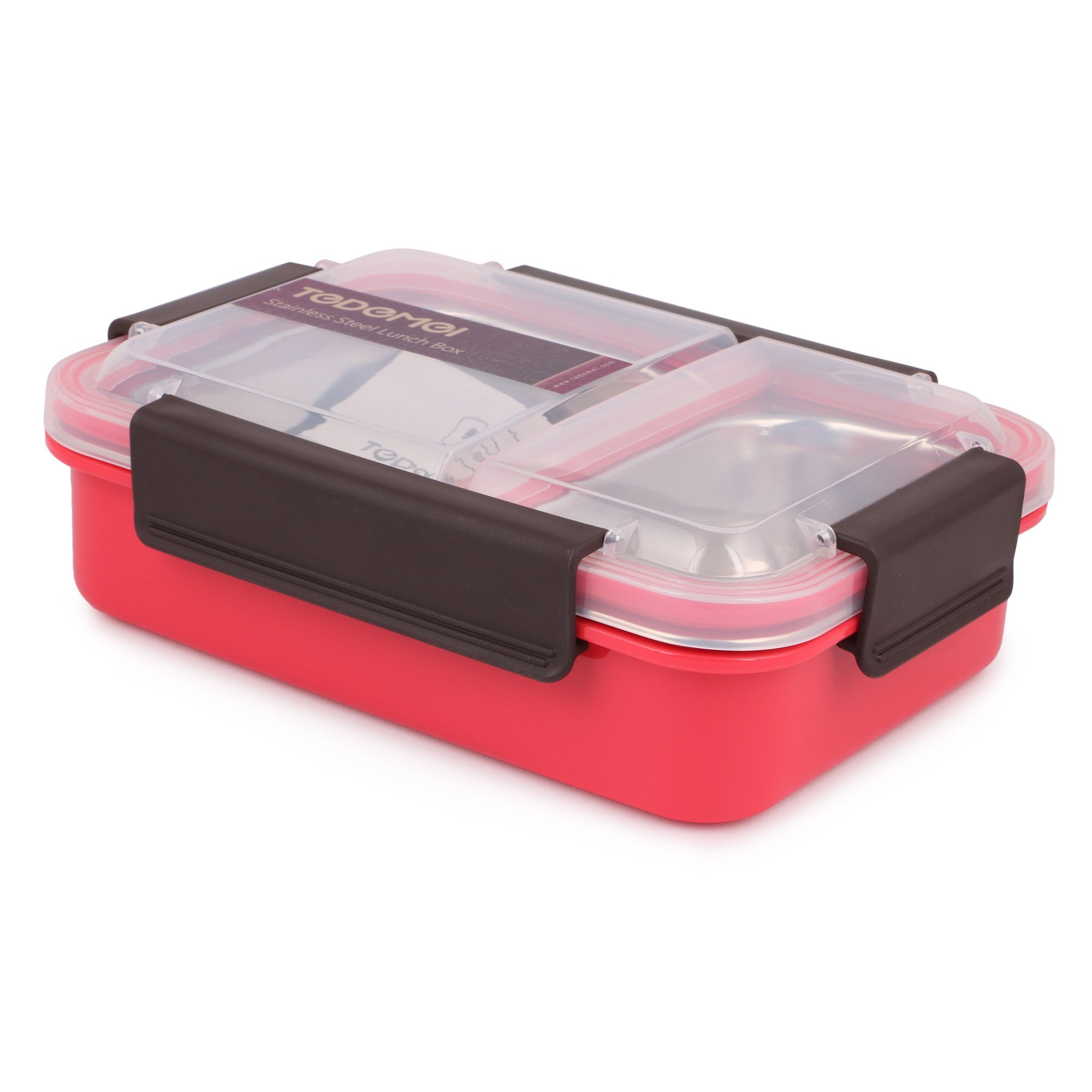 Stainless Steel Insulated 2 Compartment Lunch Box, 750ML 6561