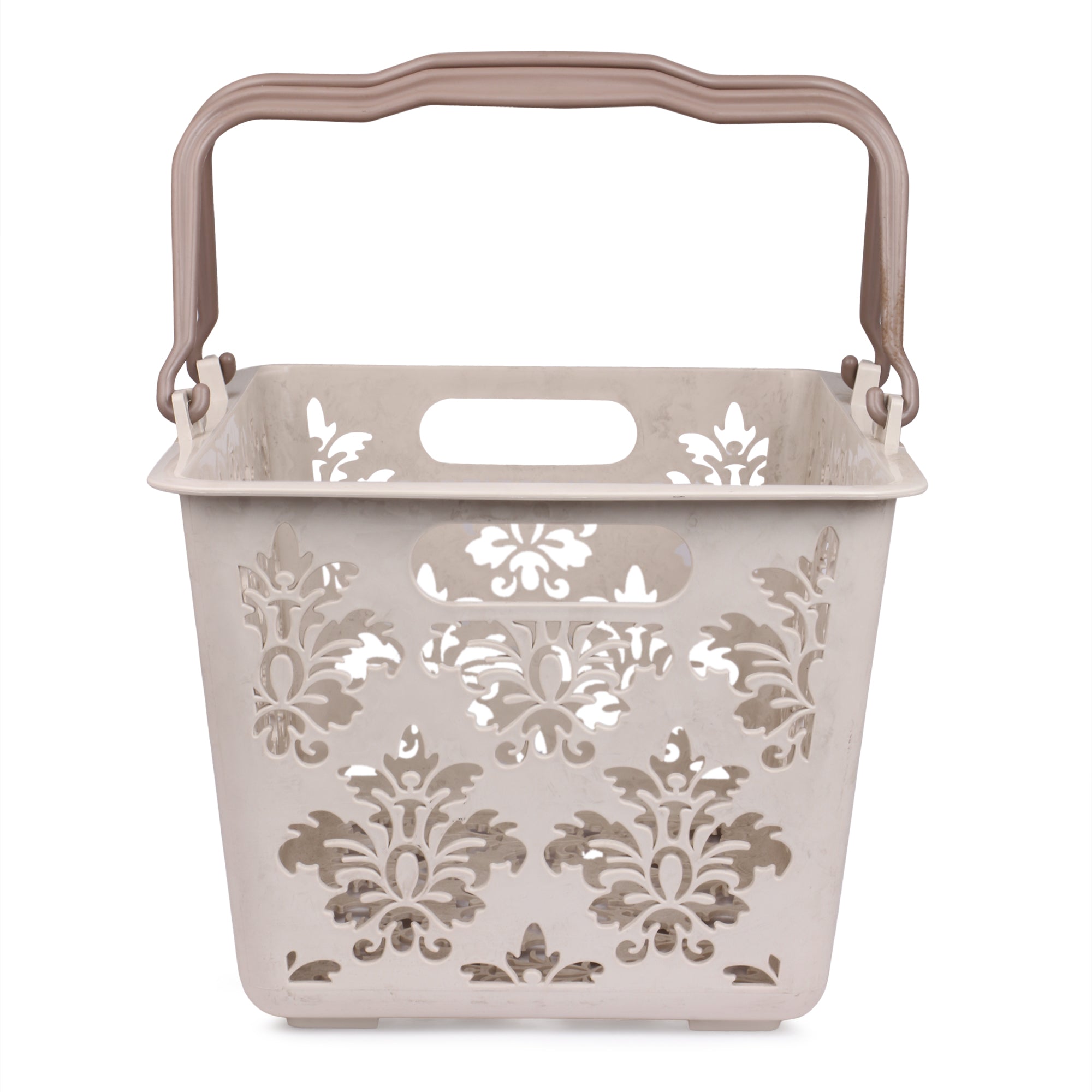 Plastic Lunch Basket  for Office, Home and Picnic Use. (13x9x8 Inch)
