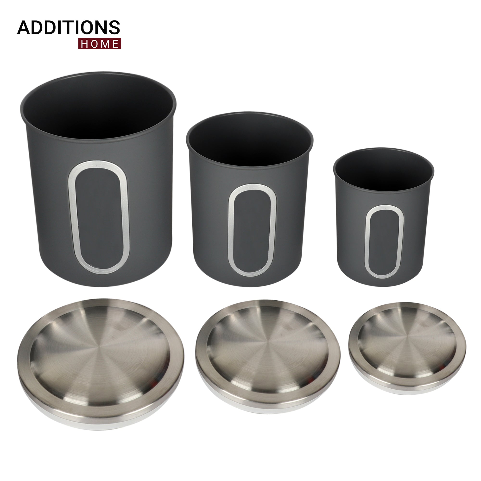 Additions Home 3 Pc Kitchen Canister set