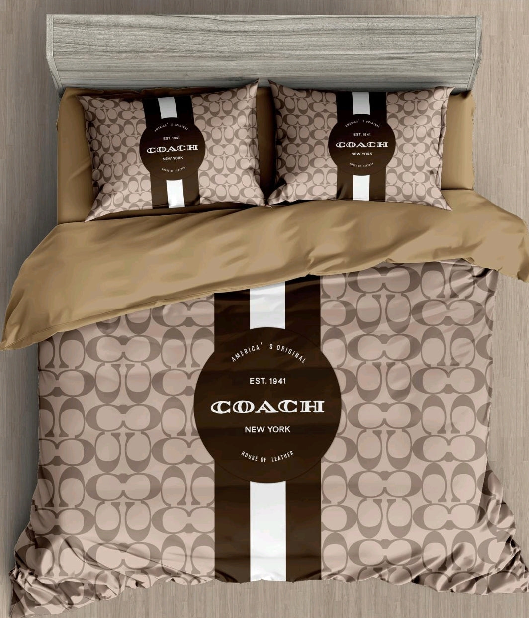 New 100% Comfortable 220 TC King Size Double Bedsheet Digital Print - 275 X 275 CM with 2 Pillow Covers - 3 Pcs Set