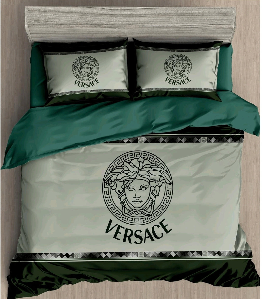 New 4 PCS Comforter With Matching King Size Double Bedsheet  - 275 X 275 CM with 2 Pillow Covers