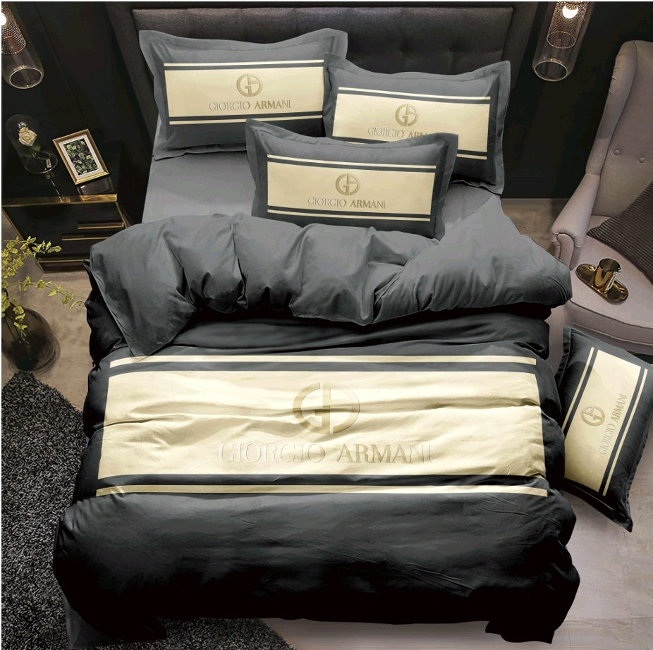 New 100% Comfortable 220 TC King Size Double Bedsheet Digital Print - 275 X 275 CM with 2 Pillow Covers - 3 Pcs Set