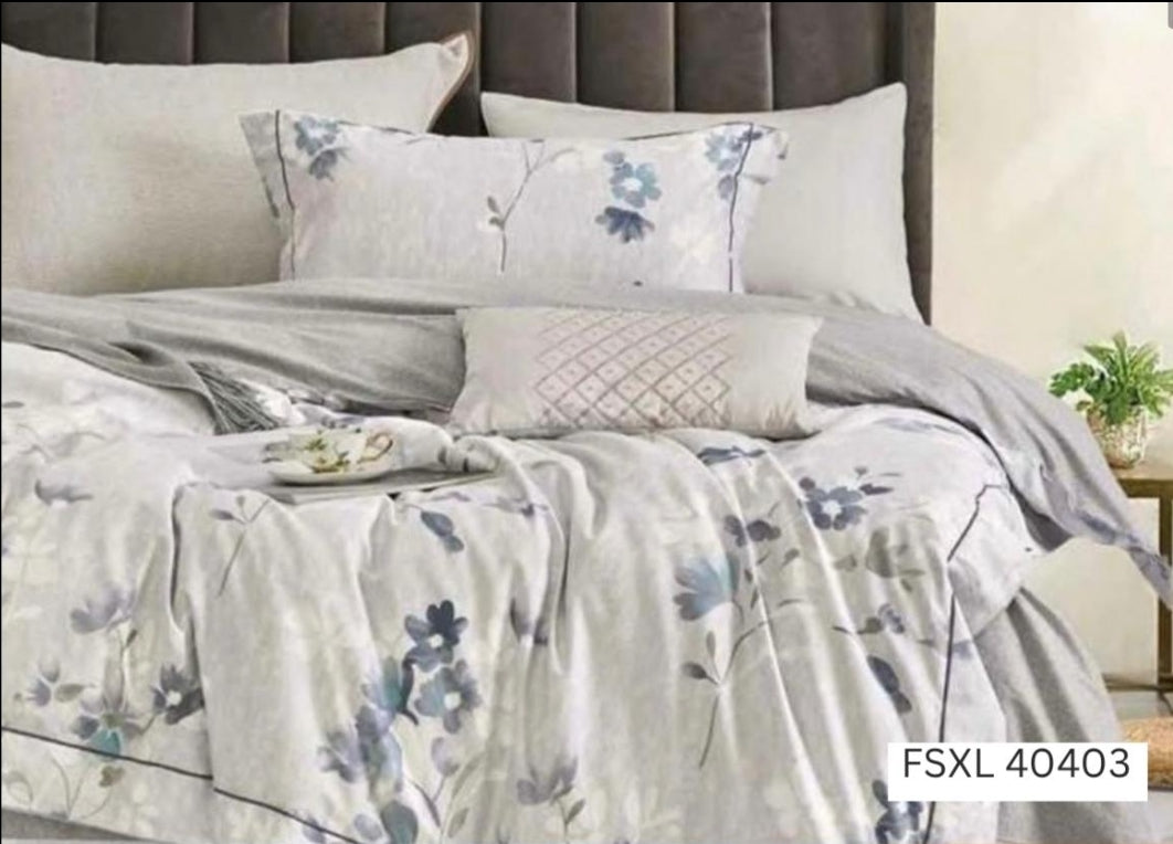 100% Cotton 350 TC Super King Size 9 x 9 Bedsheet