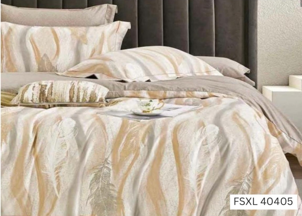 100% Cotton 350 TC Super King Size 9 x 9 Bedsheet