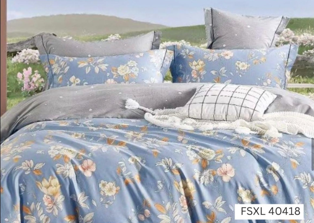 100% Cotton 350 TC Super King Size 9 x 9 Bedsheet