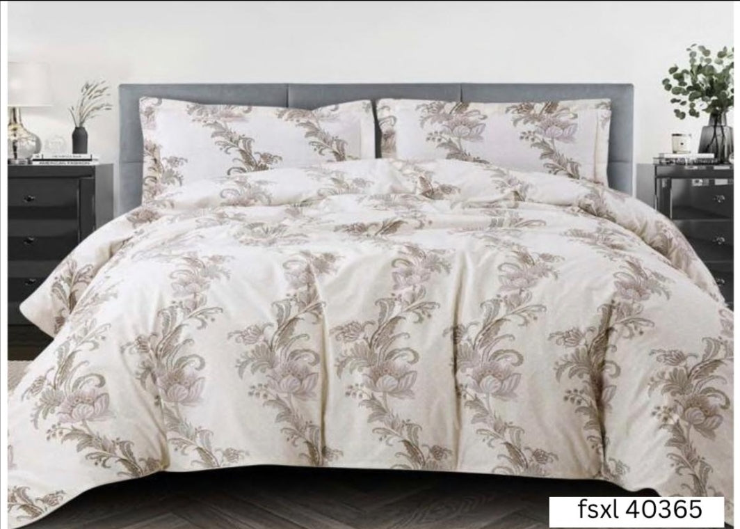 100% Cotton 350 TC Super King Size 9 x 9 Bedsheet